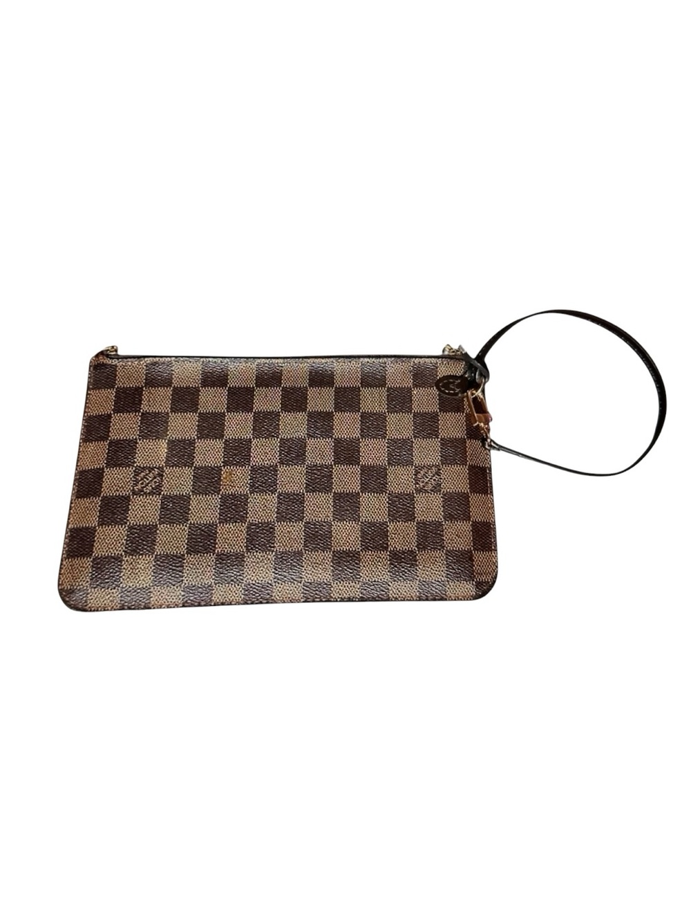 Authentic Louis Vuitton Neverfull Demier Pouch With Pouch Conversion Hook.